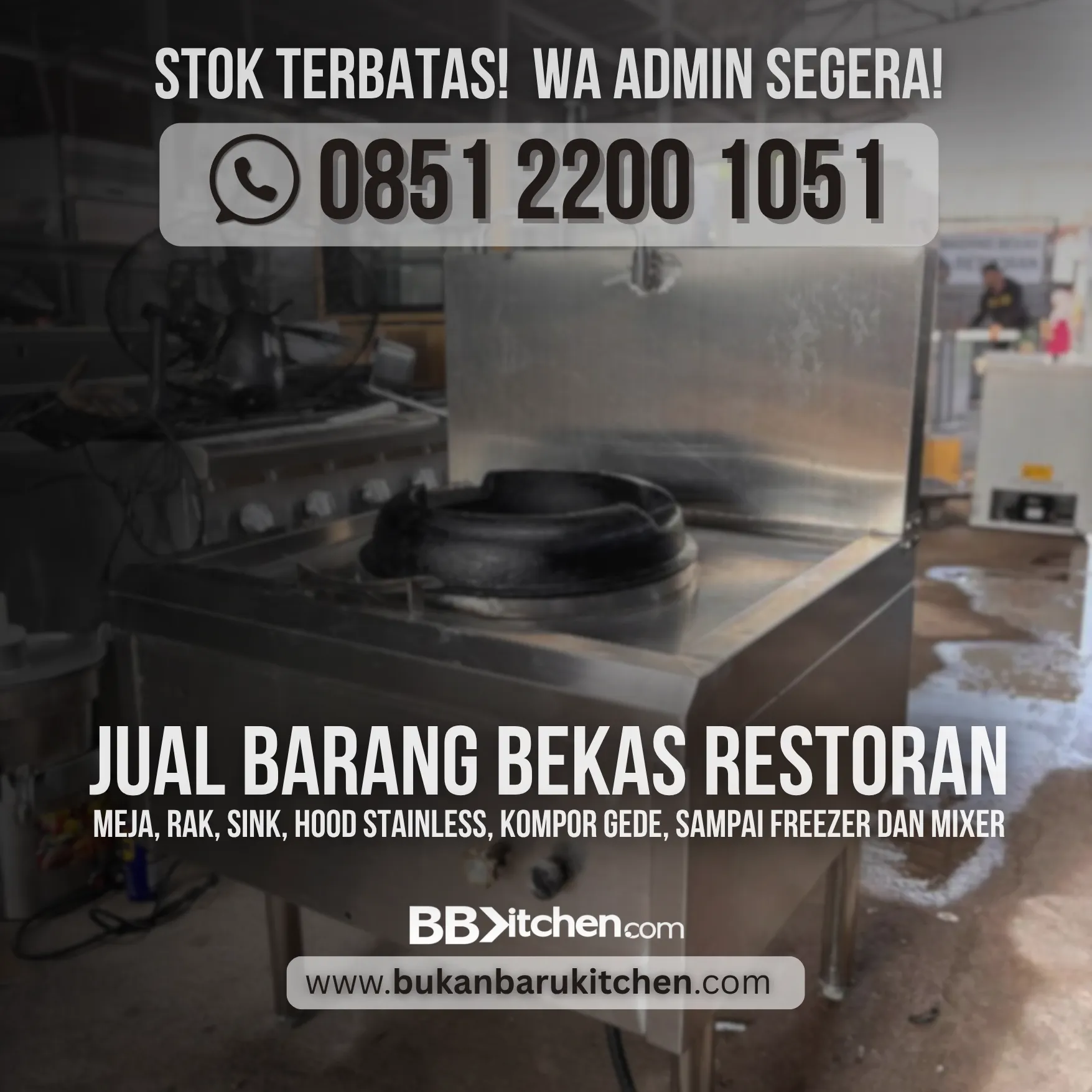 JUAL BARANG BEKAS RESTORAN Jual Barang Bekas Restoran