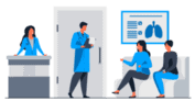 Netra 2.0 lite eye clinic software for improving eye clinic patient flow. RTLS patient tracking solutions. Managing eye hospitals in Zambia, Africa
