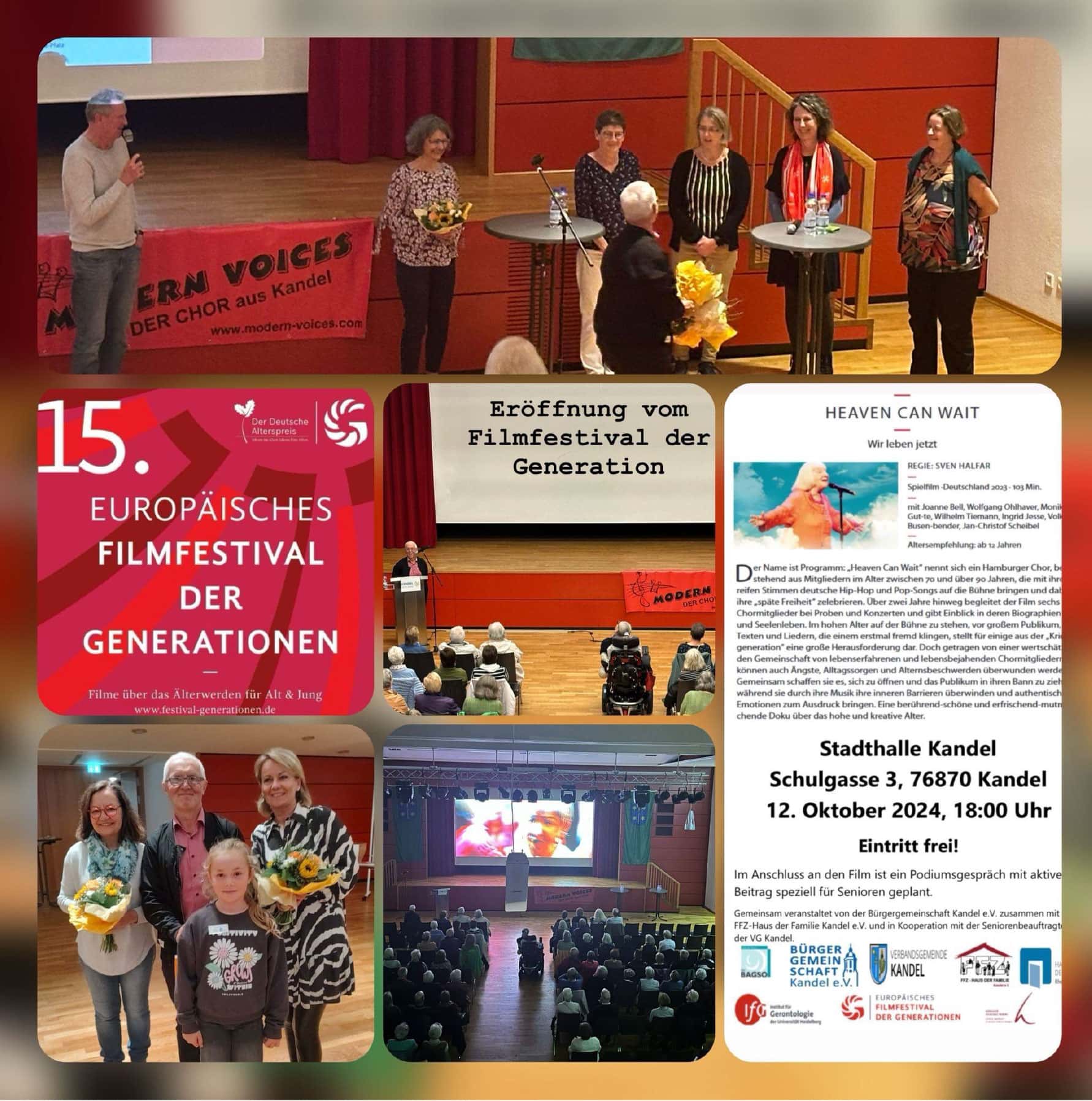 Plakat Europäisches Filmfestival der Generationen 2024