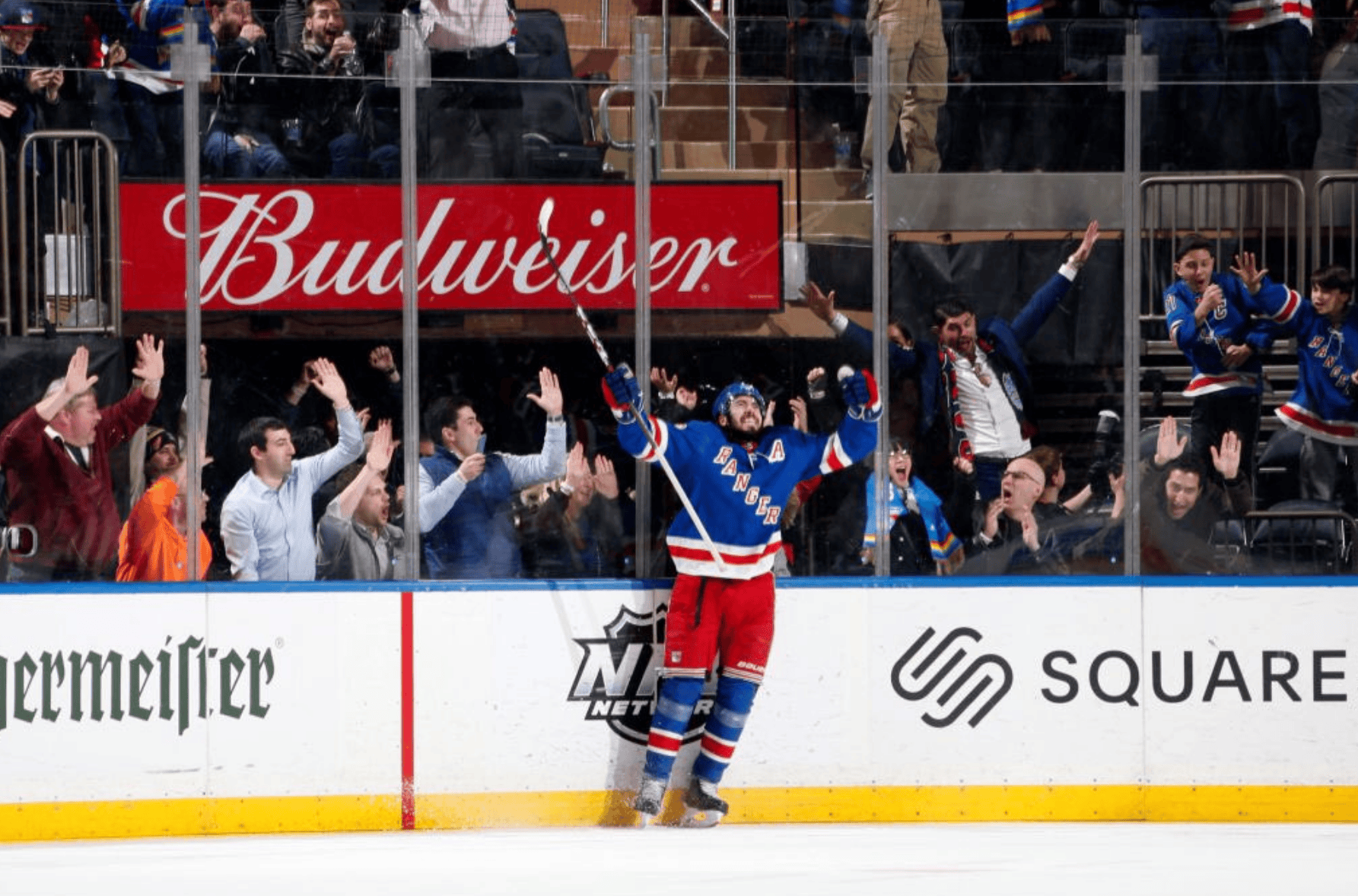 Mika Zibanejad scores five goals for Rangers in OT win over Caps
