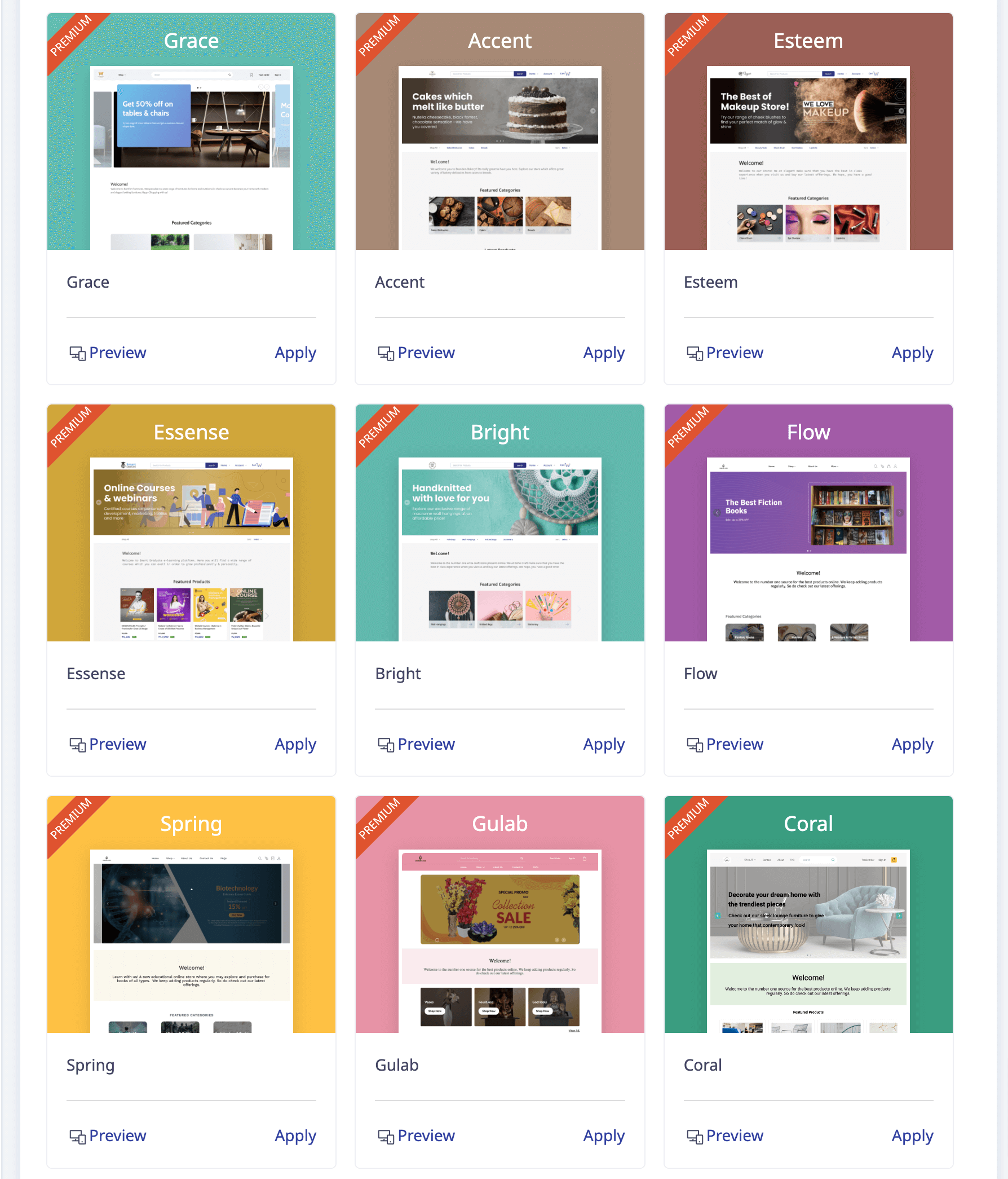 instamojo website themes