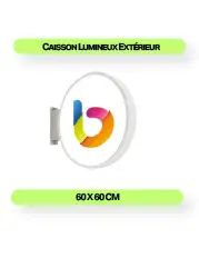 caisson-lumineux-rond