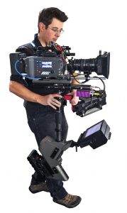 Steadicam-Operator im Einsatz (Foto: Steadicam)