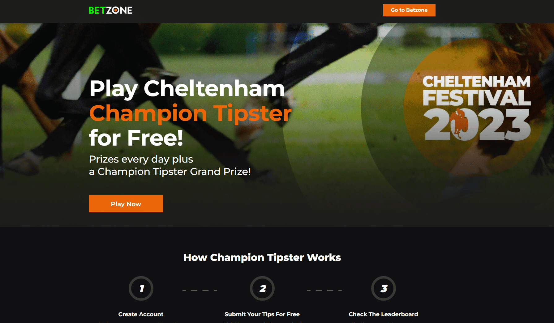 Play Cheltenham Champion Tipster