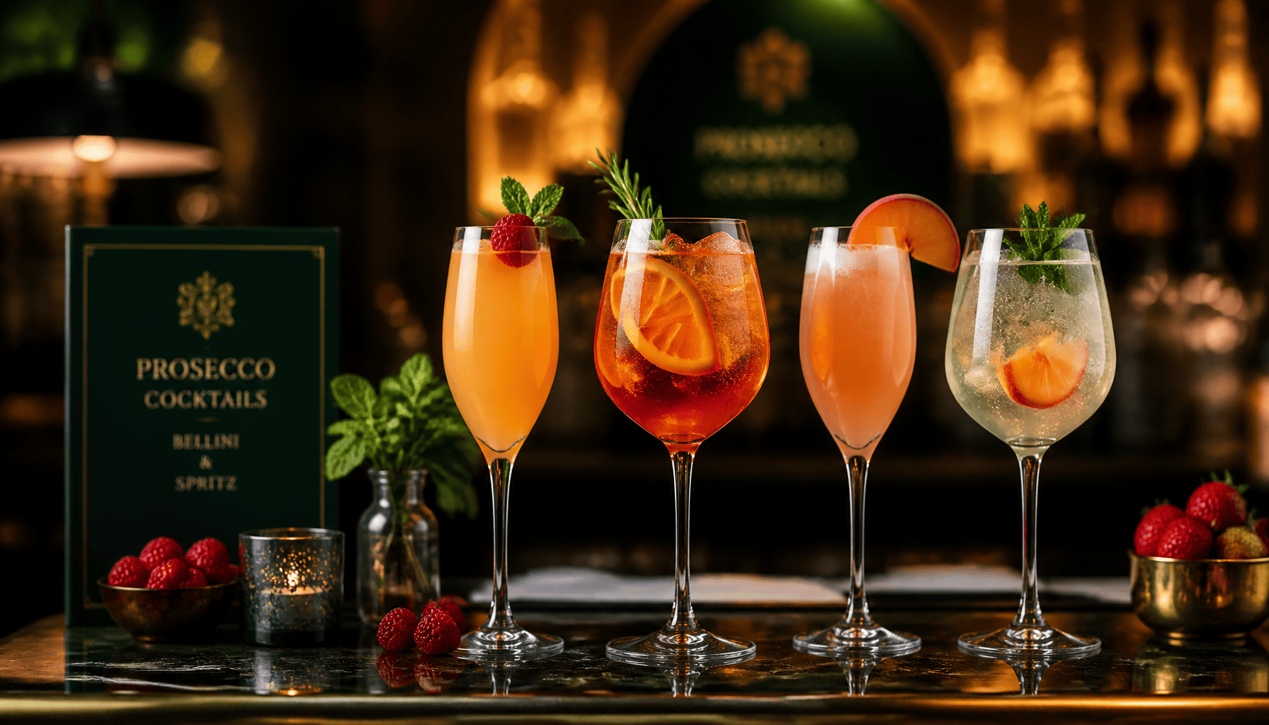 Les meilleurs cocktails using prosecco : recettes classiques et idées créatives