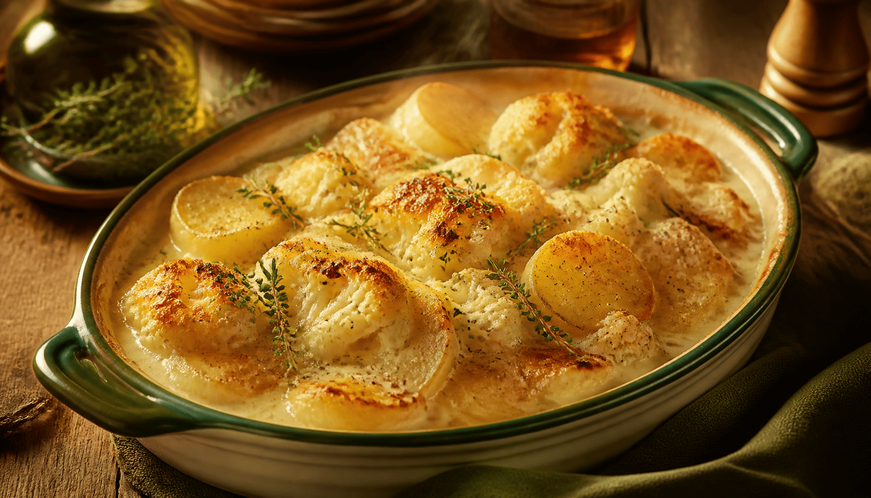 Gratin pomme de terre chou-fleur : la recette familiale gourmande et inratable