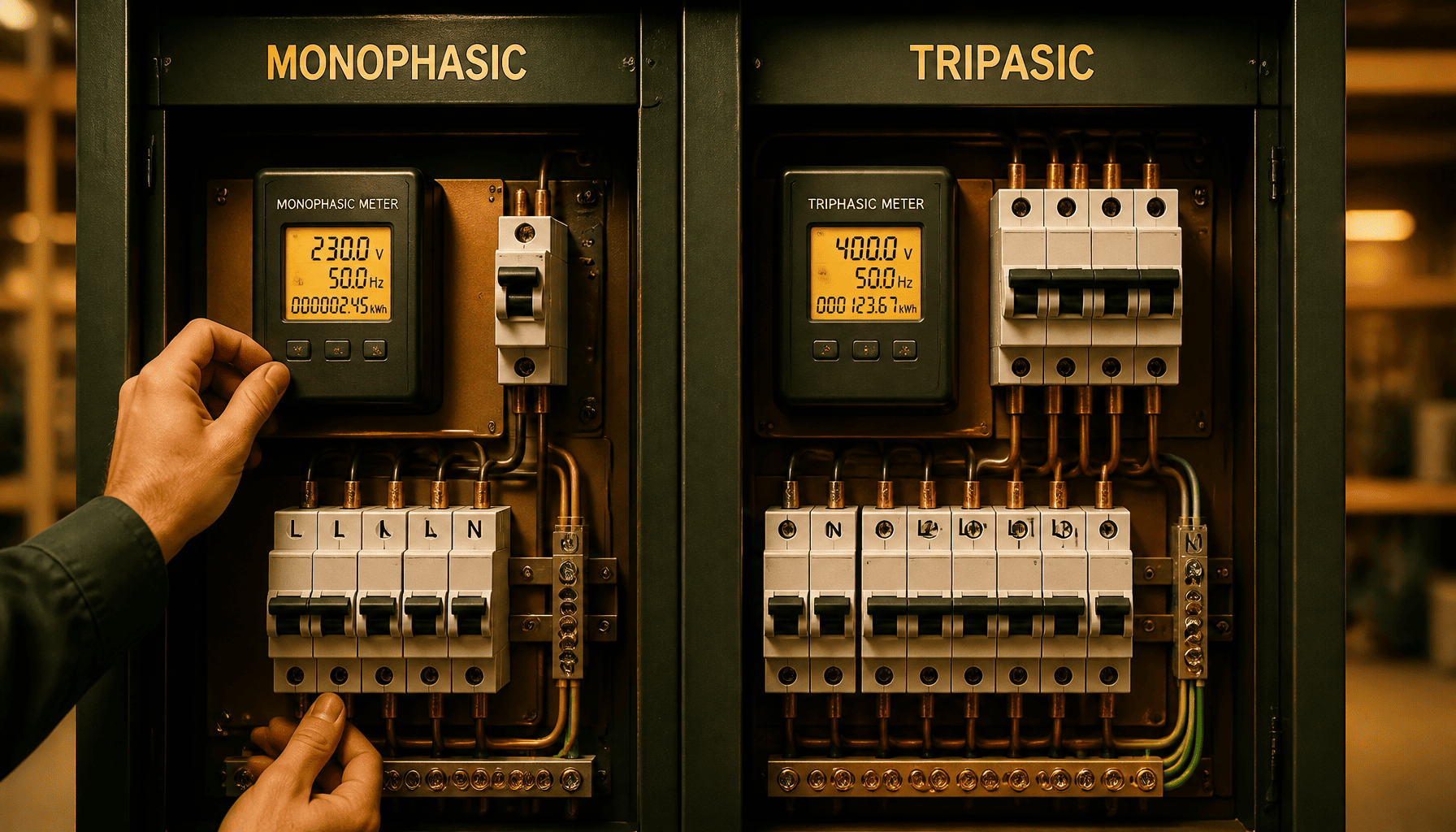 Monophasé ou triphasé : comprendre les différences et réussir votre transition
