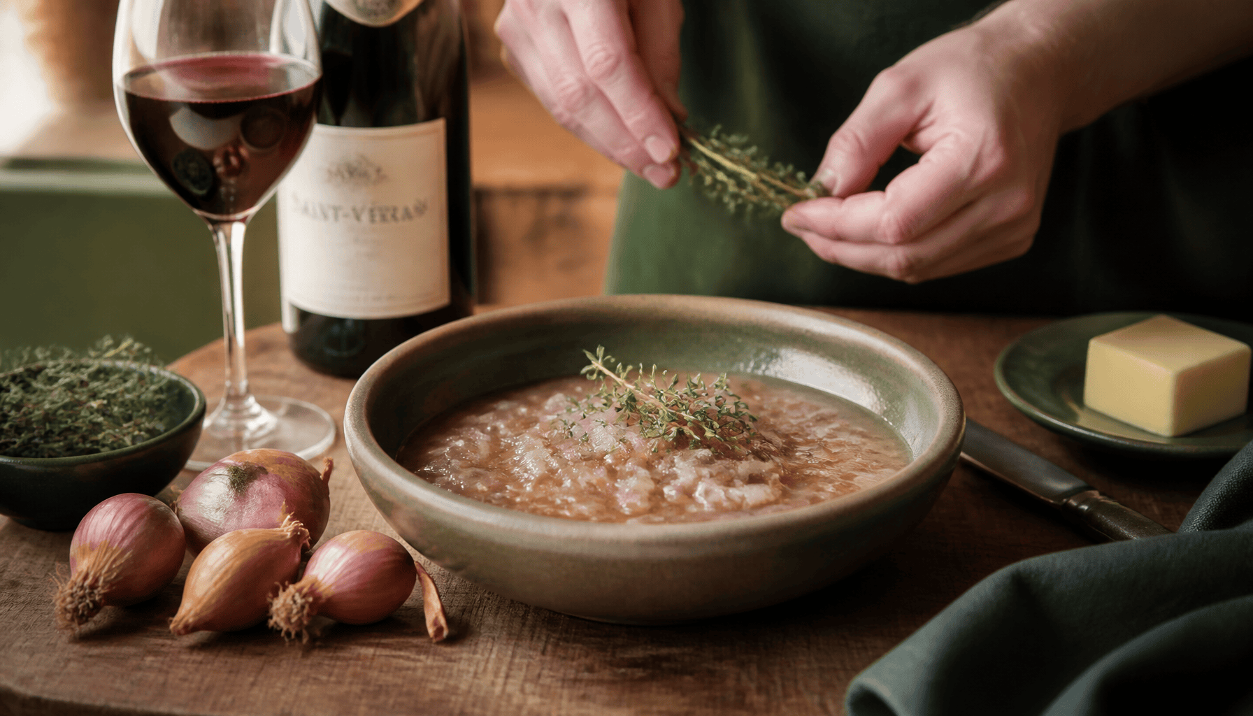 Sauce échalote maison : la recette traditionnelle facile et rapide