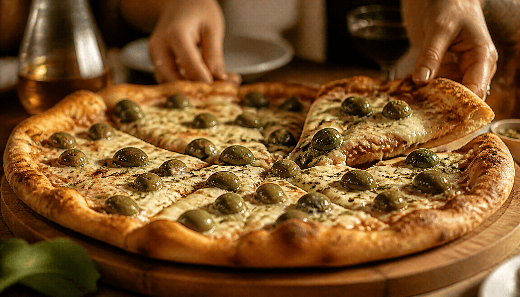 Pizza olive : la recette maison et les meilleures adresses pour en commander