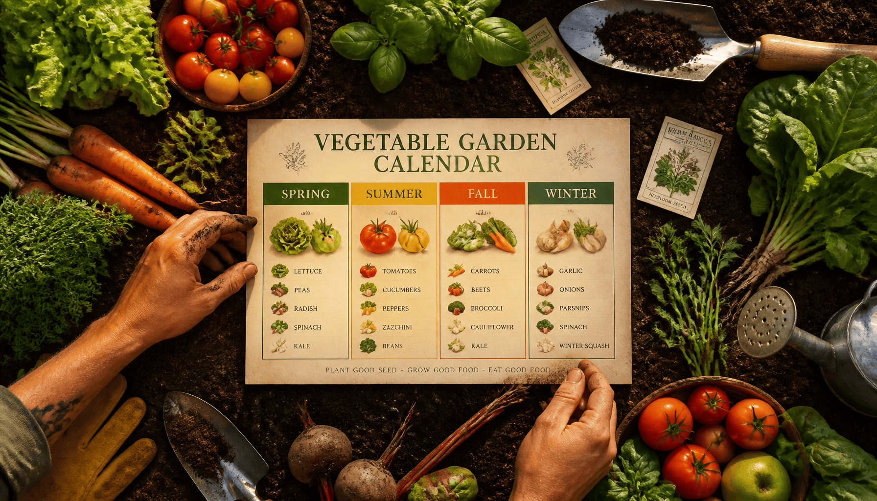 Quoi planter fruits et légumes org : le calendrier mois par mois pour un potager réussi