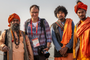 Selfie mit Sadhus - Kumbh Mela 2019, Prayagraj