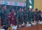 Dandim 1710/Mimika Hadiri Rapat Paripurna Pengambilan Sumpah Pimpinan Definitif DPRK Mimika