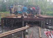 Kebersamaan Dengan Warga Masyarakat Terlihat Sejak Dibuka Pra TMMD Ke-124 Kodim 1710/Mimika