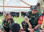 Dansatgas TMMD Tinjau Progres Pembangunan Rumah