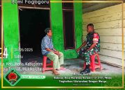 Melalui Komsos Babinsa Desa Nurweda Koramil 1512-01/Weda Tingkatkan Silaturahmi Dengan Warga