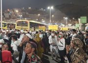 Tanggal 4 Juni Jemaah Haji Kloter 17 UPG Menuju Arafah, Muzdalifah dan Mina
