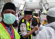Jemaah Haji Kloter 13 Malut Tiba di Makassar dengan Selamat