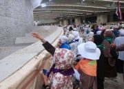Kloter 13 Jemaah Haji Malut Lakukan Kegiatan Melontar
