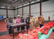 Wagub Sarbin Saksikan Akad Massal 800 Ribu Debitur KUR