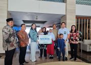 Gubernur Sherly Serahkan Santunan BPJS Ketenagakerjaan Ratusan Juta