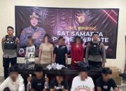 Polres Ternate Sita Puluhan Kantong Miras Jenis Cap Tikus