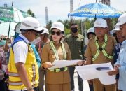 Gubernur Sherly Tinjau Proyek Sekolah Rakyat di Jailolo