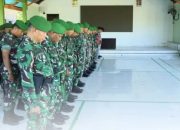 Kasdim 1505/Tidore Pimpin Apel Kembali dan Pemberangkatan Cuti Lebaran