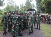 Di Tengah Abu Vulkanik Dukono, Dandim 1508/Tobelo Pimpin Langsung Operasi Kemanusiaan