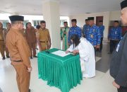 8 Pejabat Pemda Halut Resmi Dilantik, Sekda Tekankan Kinerja dan Adaptasi
