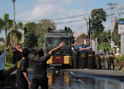 Polres Halut Gelar Simulasi Pengamanan Unjuk Rasa