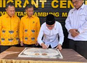 Menteri Mukhtarudin Resmikan Migrant Center Pertama di Kalimantan, Rektor ULM Sambut Strategi Baru SDM