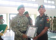 Dandim 1508/Tobelo Pimpin Korps Rapor Pindah Satuan, Tekankan Loyalitas dan Profesionalisme Prajurit