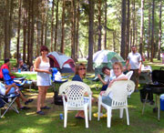 group camping