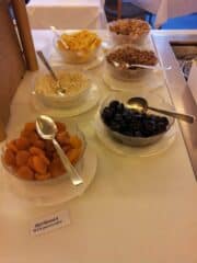 Und auch Trockenobst gab es