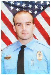 Cameron Santana, “The Cop,” in 2006 as a new member of the Raleigh Police Department