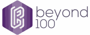 beyond100 Logo Purple