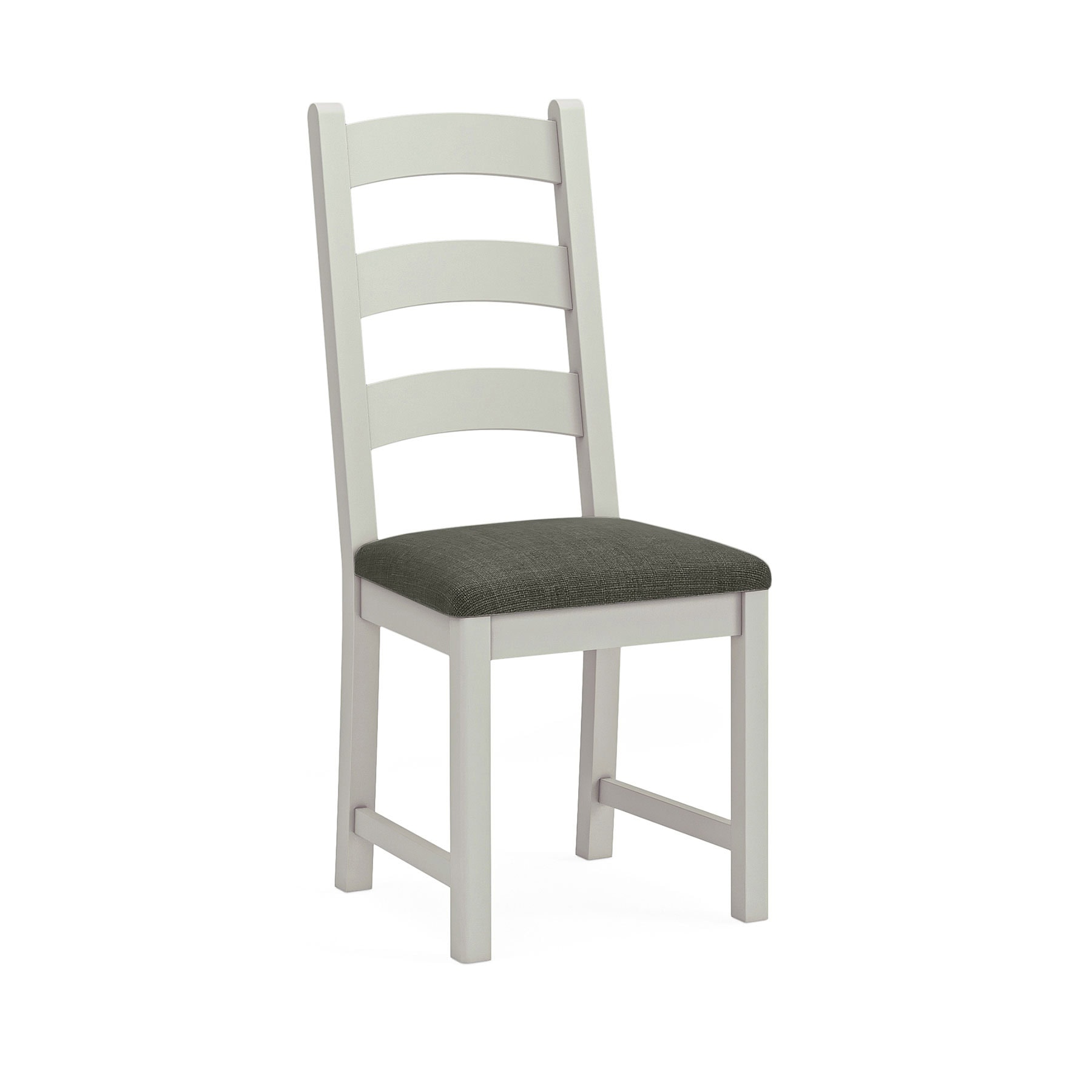 G8308+G8135 SALCOMBE GREY DINING CHAIR W CHARCOAL CUSHION