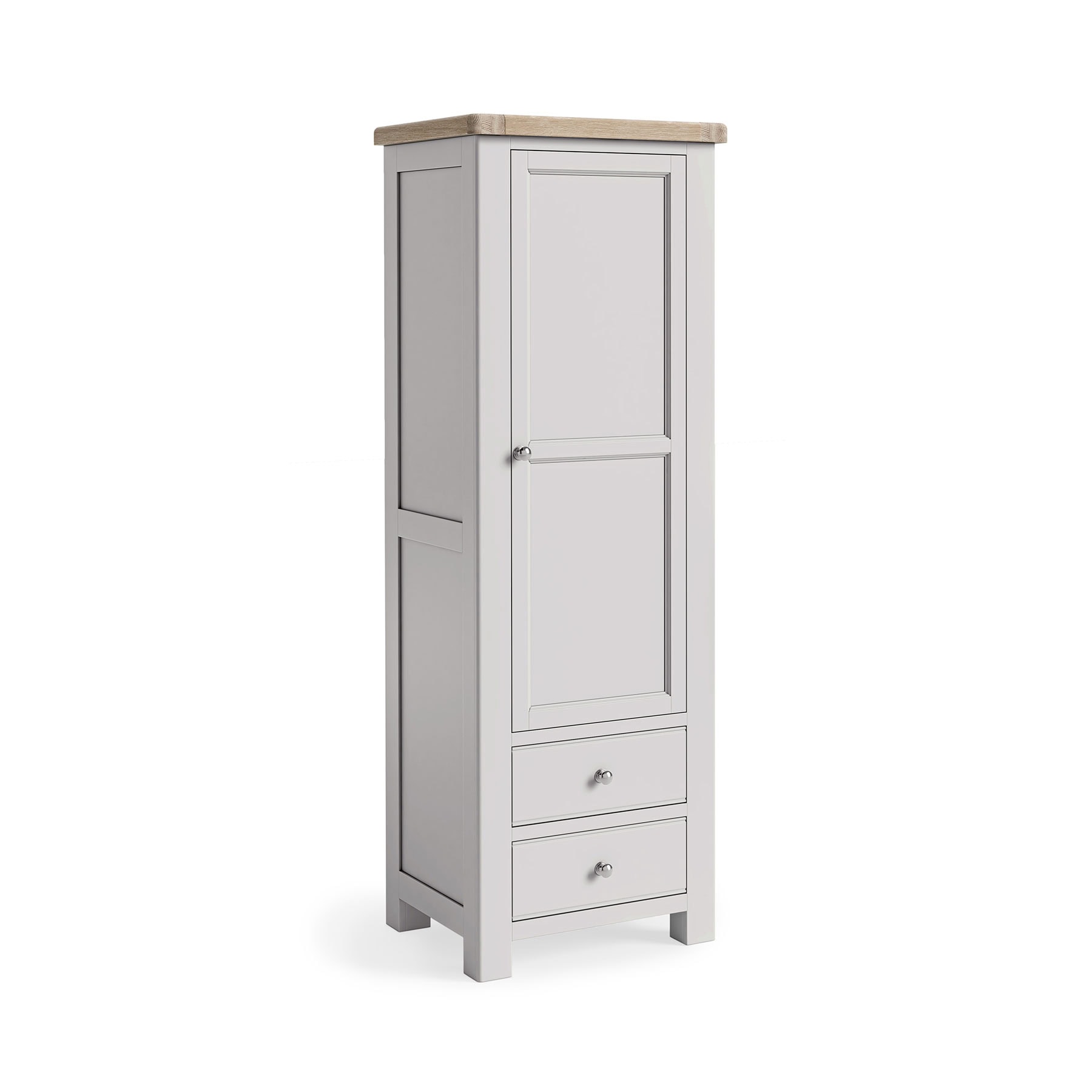 G9229 Salcombe SingleLarderUnit Silver