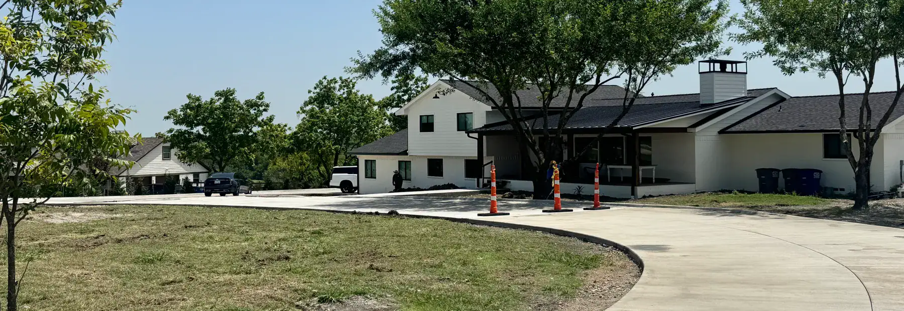 M Concrete Group Installs Concrete Driveways in Richardson and North Dallas