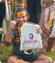 School handbag offered in 100 hour yoga training Rishikesh