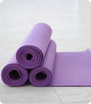 Yoga mat used during 100 hour yoga teacher training in Rishikesh