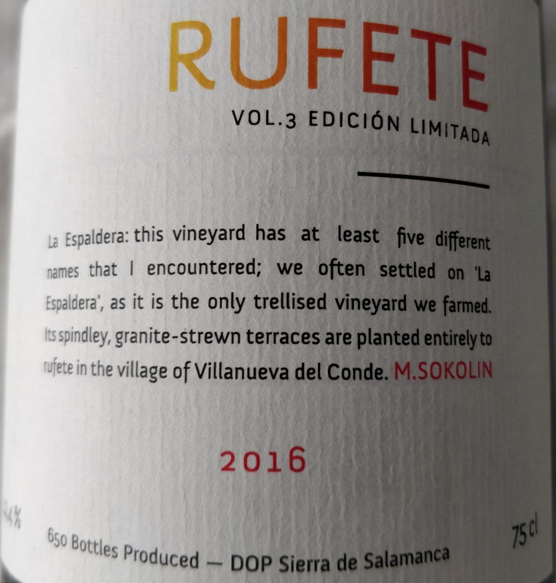 Rufete vol. 3 Edición Limitada