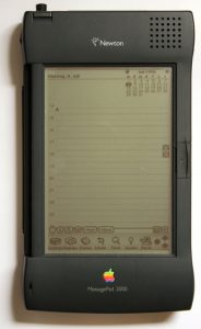 Ein Apple Newton Messagepad - geliebt & gehasst (Foto: Wikimedia)