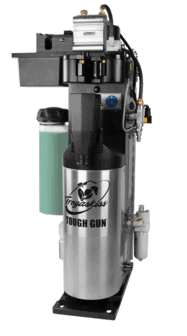 Product photo of the TOUGH GUN TT4 reamer with anti-spatter reservoir 