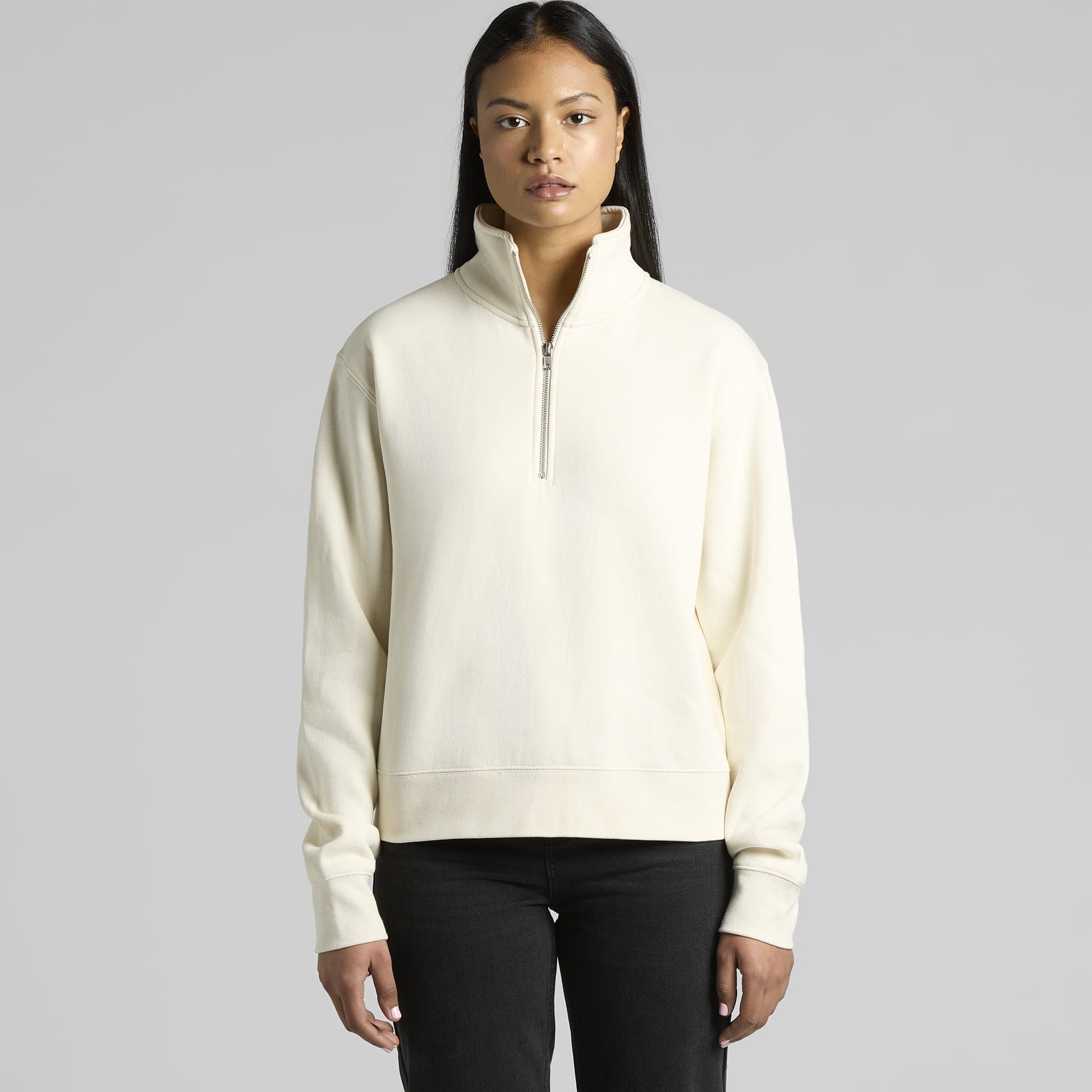 Wo's Half Zip Crew