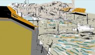 Contribution to the project 'Zurich Video Tags': Limmatquai - Bridge. Françoise Chenu Reithaar, 2013.