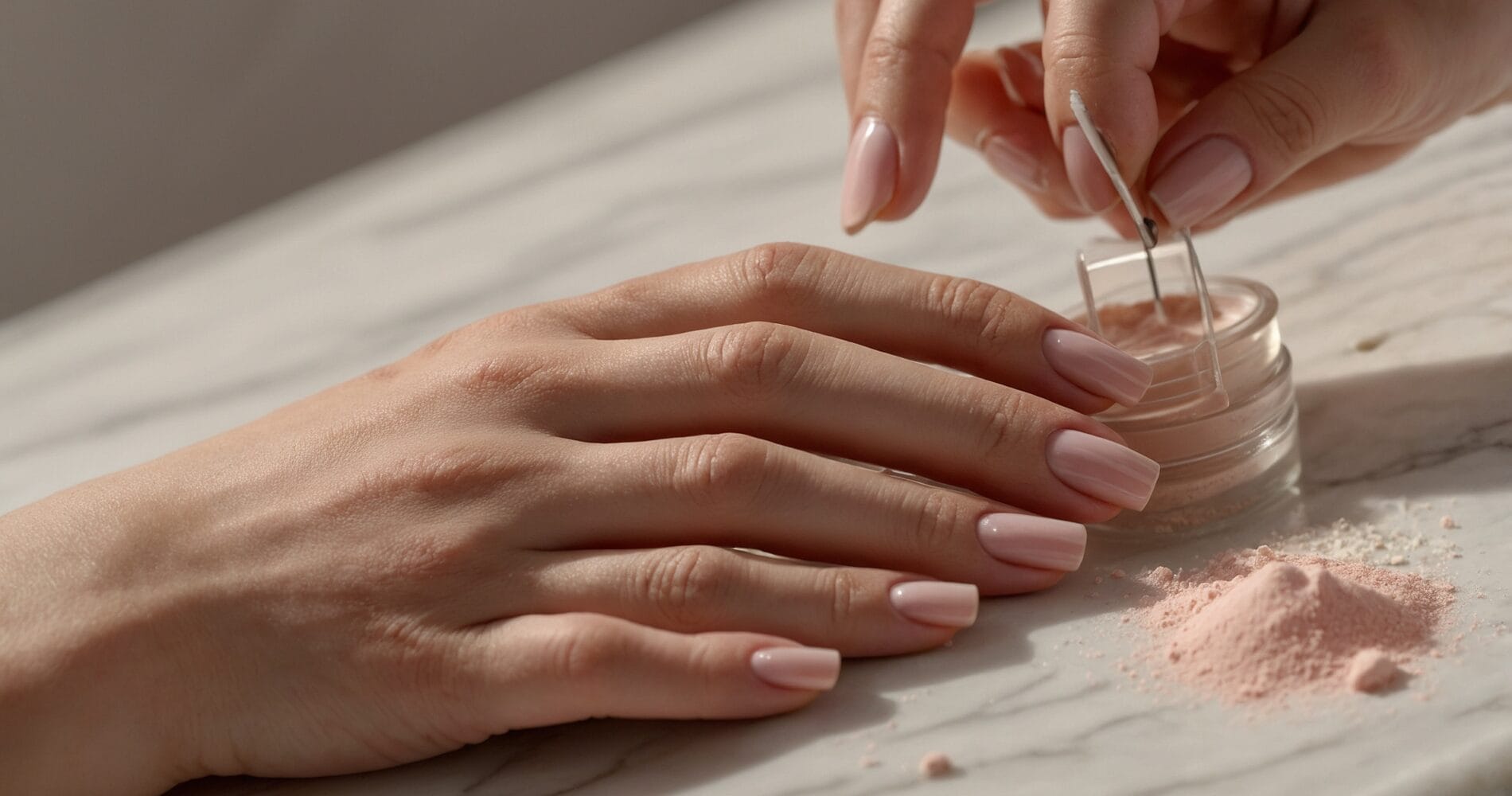 Ongle porcelaine : la méthode Dip Powder qu&rsquo;on vous explique enfin clairement