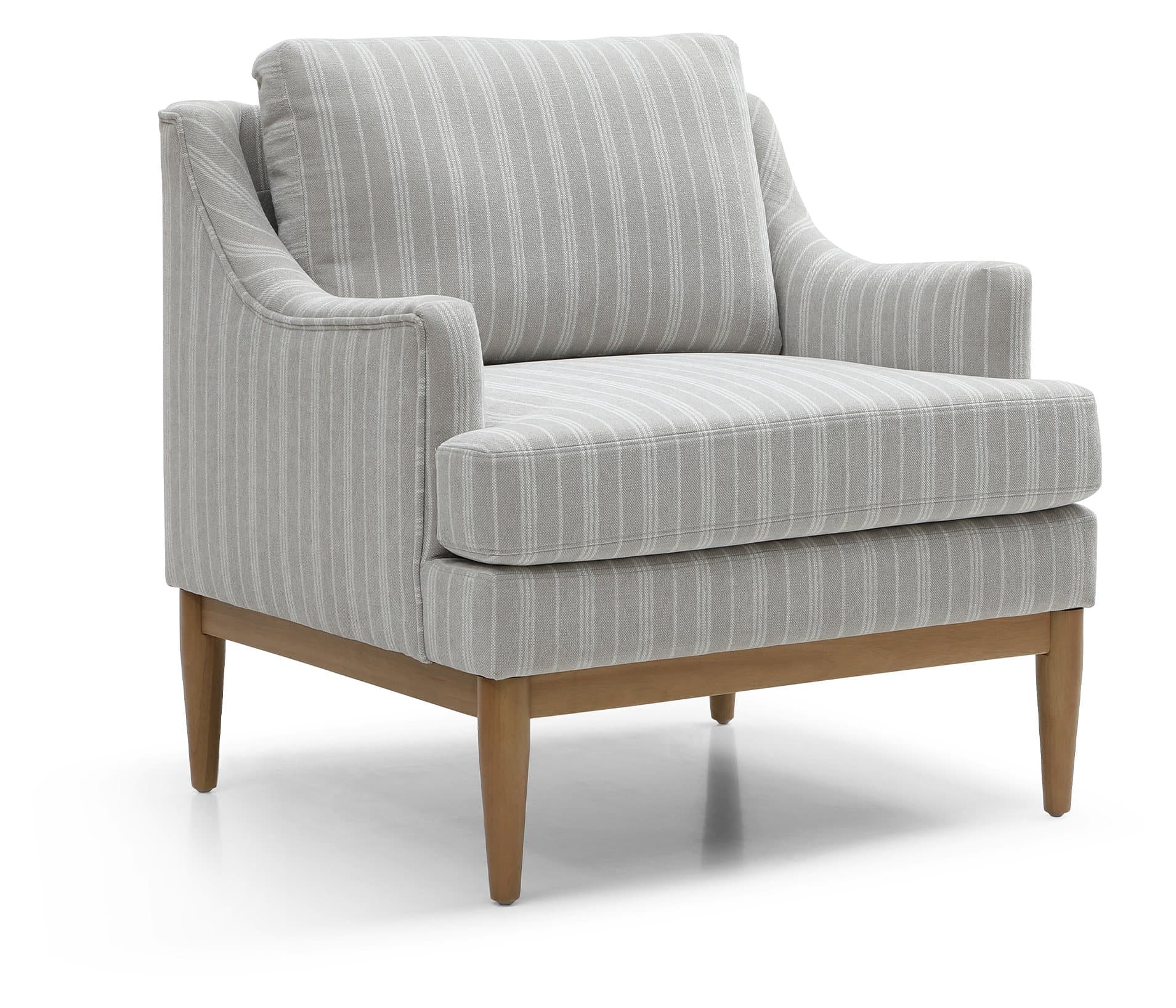 KY514 BRIAR CHAIR NATURAL CHENILLE STRIPE CUT OUT (2)