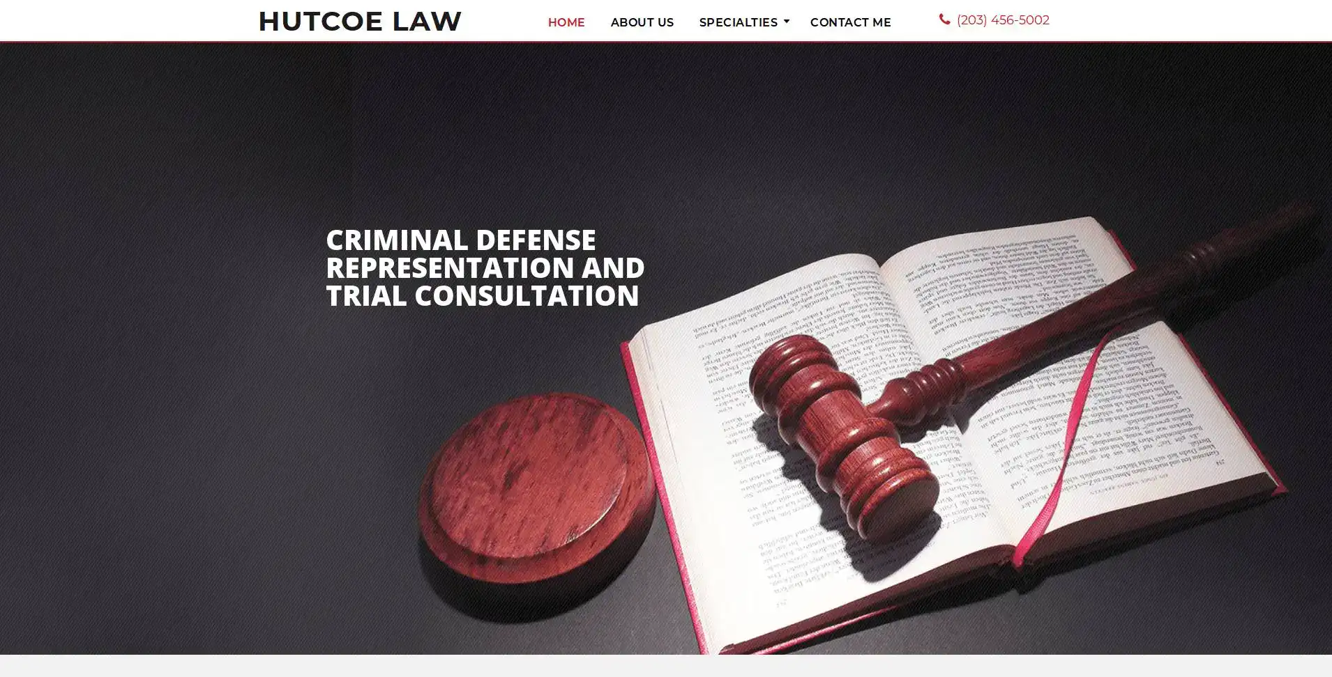 Hutcoe Law Website – SMN Digital Consultancy