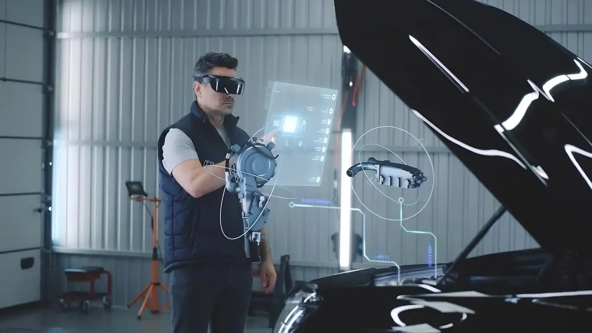 Mercedes-Benz uses augmented reality training